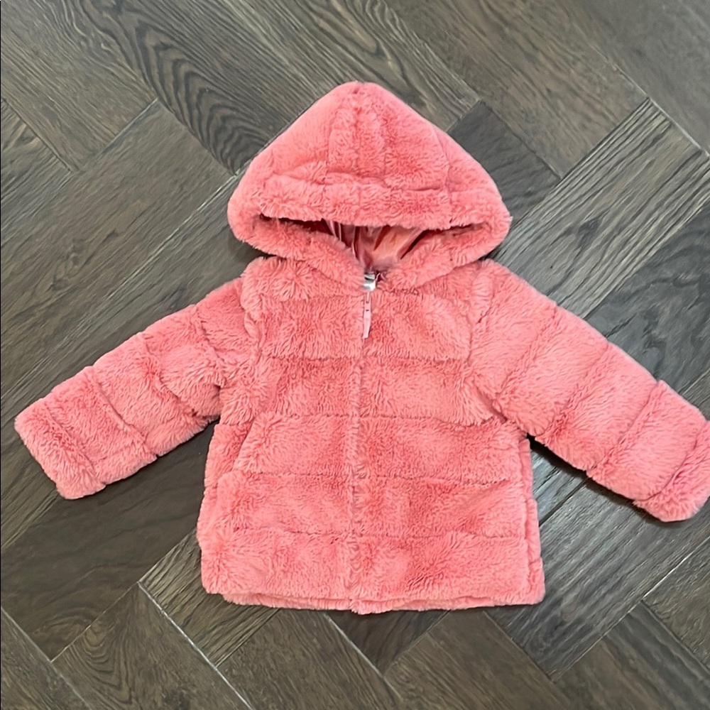 Little Me Shiny Pink Jacket